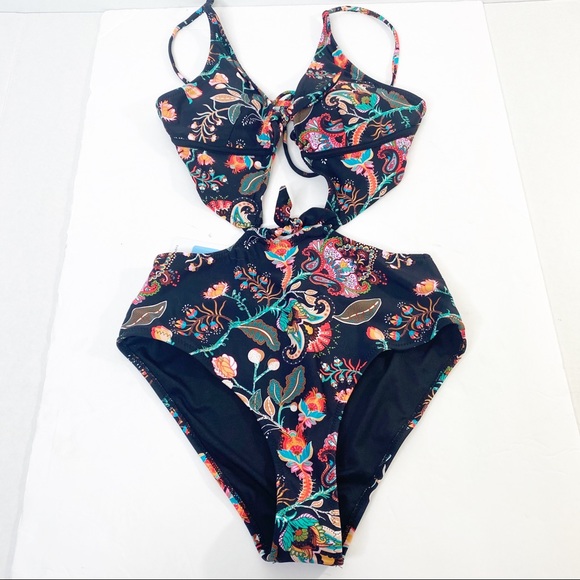 Cupshe Magical Bowknot Swimsuit Size S NWT - Picture 4 of 12